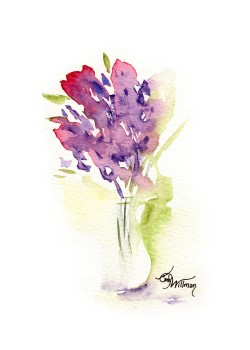 FL1009 - Vas av Iris FL1009 - Vas av Iris